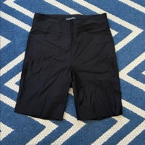 NWOT dressy black Bermuda shorts